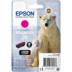 Epson Singlepack Magenta 26 Claria Premium Ink