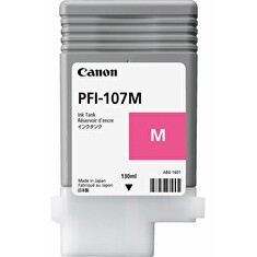 Inkoustová náplň Canon PFI107M purpurová | 130ml | iPF68X, 78X