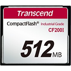 TRANSCEND Industrial Compact Flash Card CF200I 512 MB