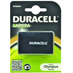 DURACELL Baterie - DR9964 pro Olympus BLS-5, šedá, 1000 mAh, 7.4V