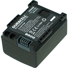 DURACELL Baterie - DR9689 pro Canon BP-808, černá, 850 mAh, 7.4V