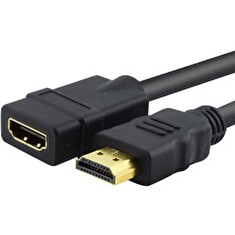 PREMIUMCORD Kabel prodlužovací HDMI - HDMI 2m, zlacené konektory
