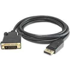 PremiumCord DisplayPort na DVI kabel 5m M/M