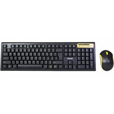 EVOLVEO WK-160, set bezdr. klávesnice a myši, černá