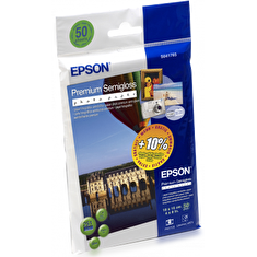 Papír Epson Premium Semigloss Photo | 251g | 10x15 | 50listů