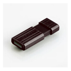 Verbatim PinStripe Series 64GB USB 2.0 flashdisk (10MB/s; 4MB/s), černý