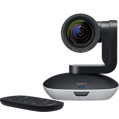 Logitech PTZ Pro 2 - Videoconferencing camera - PTZ - barevný - 1920 x 1080 - 1080p - motorizovaný - USB - H.264