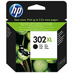 HP 302XL - 8.5 ml - Vysoká výtěžnost - černá - originál - inkoustová cartridge - pro Deskjet 21XX, 36XX; Envy 45XX; Officejet 38XX, 46XX