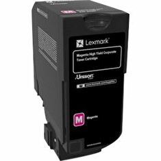 Lexmark - Vysoká výtěžnost - purpurová - originál - kazeta s barvivem LCCP, LRP, Lexmark Corporate - pro Lexmark CX725de, CX725dhe, CX725dthe
