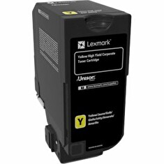 Lexmark - Vysoká výtěžnost - žlutá - originál - kazeta s barvivem LCCP, LRP, Lexmark Corporate - pro Lexmark CX725de, CX725dhe, CX725dthe