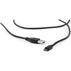 Gembird kabel USB 2.0 A (M) -> Micro-B USB 2.0 (M), pozlacené konektory, 1.8m