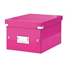 Malá univerzální krabice Leitz Click and Store, Růžová
