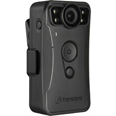 Transcend DrivePro Body 30 osobní kamera, Full HD 1080p, infra LED, 64GB paměť, Wi-Fi, Bluetooth, USB 2.0, IP67, černá