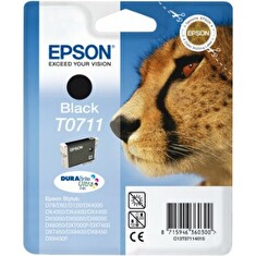 Inkoust Epson T0711 black DURABrite | Stylus D78/92/120/DX4000/4050/4400/4450/50