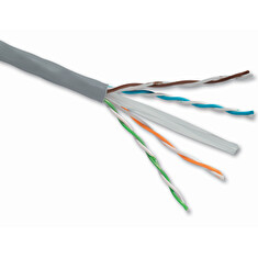 Venkovní inst. kabel Solarix CAT6 FTP PE 500m drát