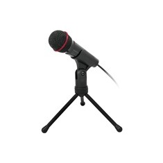 C-TECH stolní mikrofon MIC-01, 3,5" stereo jack, 2.5m