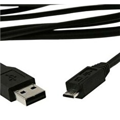 GEMBIRD Kabel USB 2.0 A Male/Micro B Male, High Quality, černý, 50cm