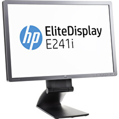 LCD HP 24" E241i; black/gray, B