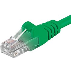 Patch kabel UTP RJ45-RJ45 level CAT6, 3m, zelená