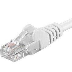 Patch kabel UTP RJ45-RJ45 level CAT6, 1m, bílá