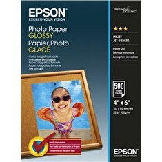 Epson Photo Paper Glossy - papír 10x15cm 500 listů