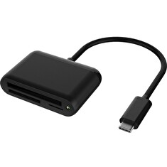 PremiumCord Adaptér USB3.1 Typ-C - Čtečka karet CFAST2.0+SD3.0+Micro SD 3.0