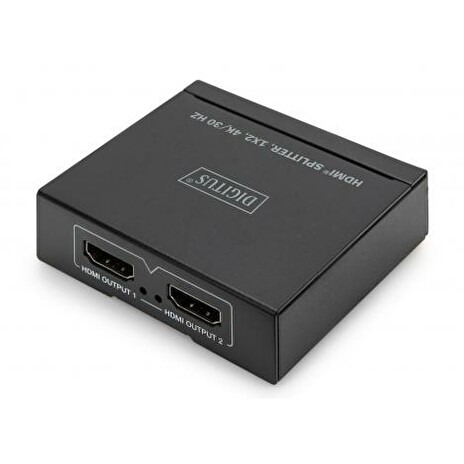 DIGITUS 4K HDMI Splitter, 1x2 4K/30Hz, černá