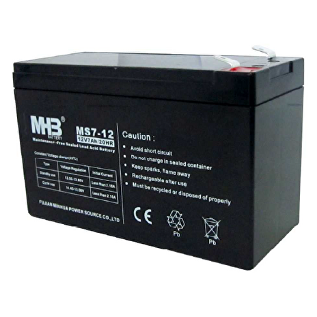MHB 12V/7Ah baterie pro UPS FSP