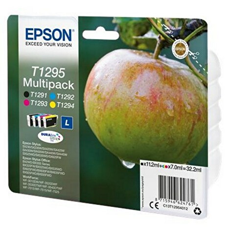 Epson inkoustová náplň/ Multipack T1295 DURABrite Ultra Ink/ 4x barvy