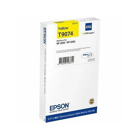 EPSON Ink bar WorkForce-WF-6xxx Ink Cartridge Yellow XXL,69 ml