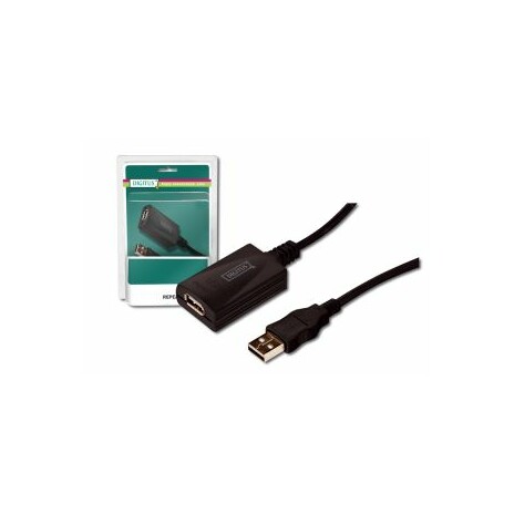 USB 2.0 aktivní prodlužovací kabel Digitus 5m