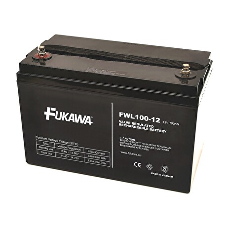 Akumulátor FUKAWA FWL100-12 (12V 100Ah živ. 10let)