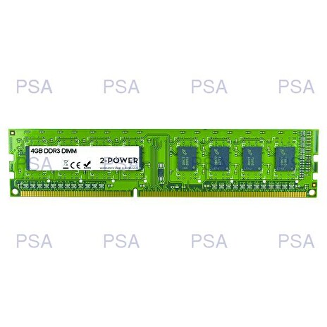 2-Power 4GB PC3-10600U 1333MHz DDR3 CL9 Non-ECC DIMM 2Rx8 ( DOŽIVOTNÍ ZÁRUKA )