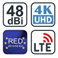 EVOLVEO Jade 2 LTE, 48dBi aktivní venkovní anténa DVB-T/T2, LTE filtr, RED certifikát