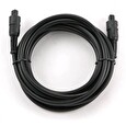 Gembird Toslink optický kabel, černý, 10m