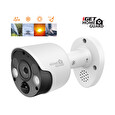 iGET HGNVK164908 - Kamerový UltraHD 4K PoE set, 16CH NVR + 8x IP 4K kamera, zvuk, SMART W/M/Andr/iOS