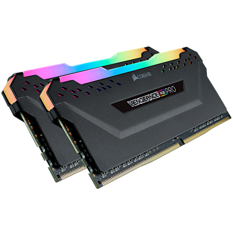 Corsair VENGEANCE RGB PRO, 32GB (2 x 16GB), DDR4, DRAM, 3000MHz, C15, Black