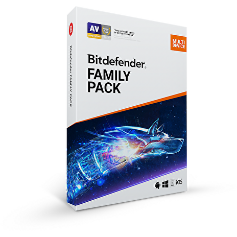 Bitdefender Family pack 2019, Unlimited, 36 měsíců - (ESD)