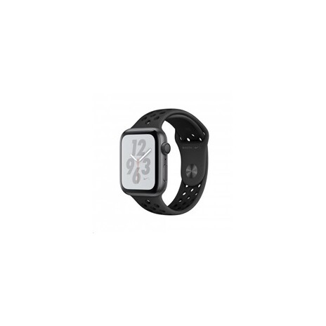 Apple Watch Nike+ Series 4 GPS, 44mm Space Grey Aluminium Case with Anthracite/Black Nike Sport Band