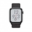Apple Watch Nike+ Series 4 GPS, 44mm Space Grey Aluminium Case with Black Nike Sport Loop