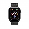 Apple Watch Series 4 GPS, 40mm Space Grey Aluminium Case with Black Sport Loop