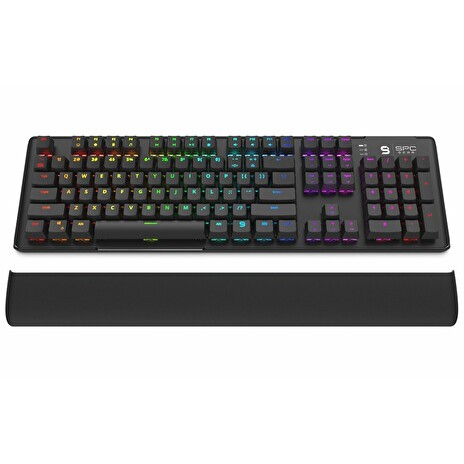 SPC Gear klávesnice GK550 Omnis / mechanická / Kailh Red / RGB podsvícení / US layout / USB