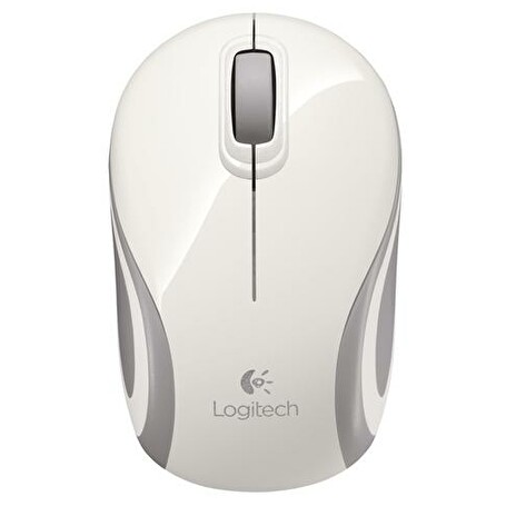 LOGITECH myš, Wireless Mouse M187 White