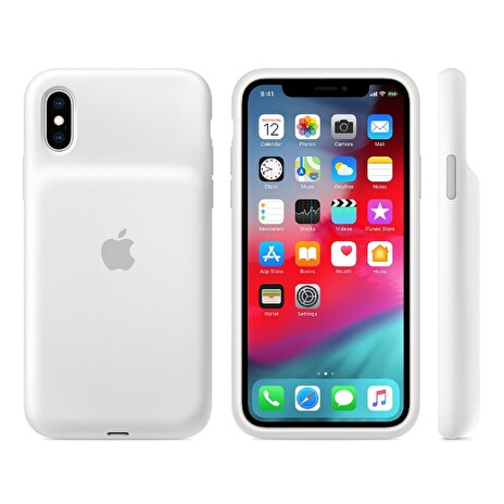iPhone XS Smart Battery Case White, iPhone XS Smart Battery Case White