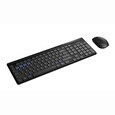 Rapoo 8100M Wireless Multi-Mode Optical Mouse and Keyboard Set Black CZ/SK