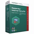 Kaspersky Internet Security 2019 CZ, 1 zařízení, 3 roky, nová licence, elektronicky