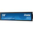 28" iiyama S2820HSB-B1: IPS, 1920x360 (16:3), 1000cd/m2, 24/7, VGA, DVI, HDMI, RS-232c, černý