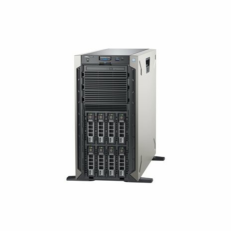 Dell EMC PowerEdge T340 - Server - věž - 1-směrný - 1 x Xeon E-2234 / 3.6 GHz - RAM 16 GB - SAS - vyměnitelný za chodu 3.5" - SSD 2 x 480 GB - DVD-zapisovačka - G200eR2 - GigE - žádný OS - monitor: žádný - BTP - s 3 roky na místě