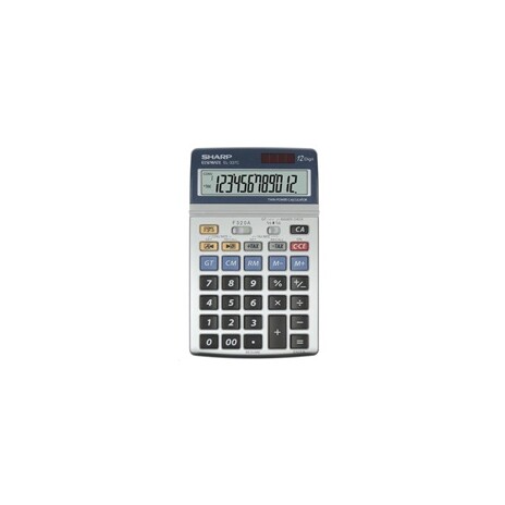 SHARP kalkulačka - EL337C - stříbrná