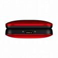 EVOLVEO EasyPhone FD, mobilní telefon pro seniory s nabíjecím stojánkem (červená barva)